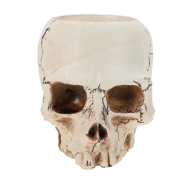 1 st Skull Head blomkruka för Halloween dekorationer