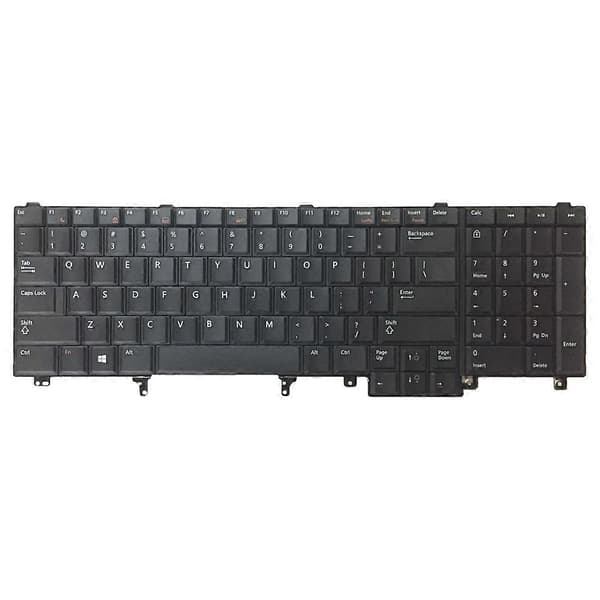 US Version Tangentbord för Dell Latitude E6520 E6530 E6540 E5520 E5520M E5530 Not Specified