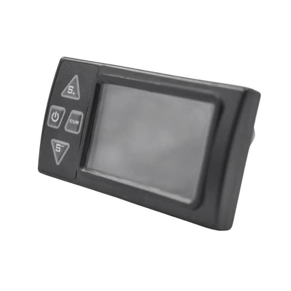 24V 36V 48V 60V S861 LCD Ebike Display Dashboard Meter til Elektrisk Cykel BLDC Controller Kontrol Pa Black