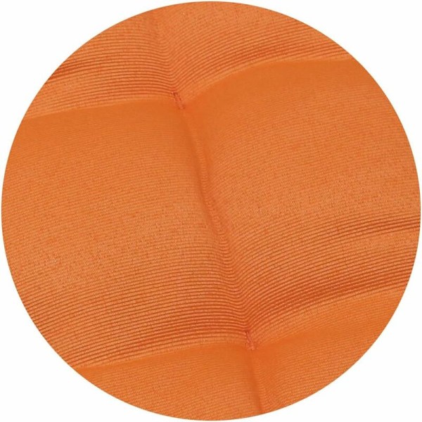 Sett med 4 hageputer, 40x40 cm, oransje