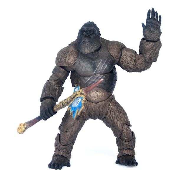 Elokuva SHM Godzilla vs King Kong Gorilla Super Käytännön Lelumalli - 2021 Elokuva SHM King Kong