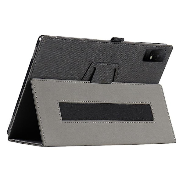 Kotelo TCL Tab 10 Gen 2 -tabletille, teline, iholle miellyttävä PU-nahka, täysi suojakotelo - Musta-WELLNGS