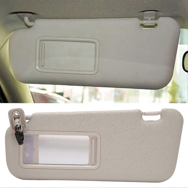 2010-2013 Mazda 3 Hatchback Venstre Førerside Solskjerm BBM2-69-320C-75 Grey