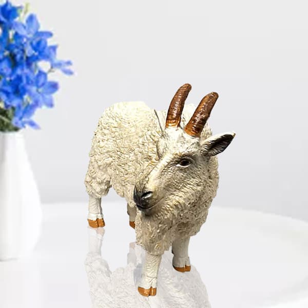 DyremodeL Dejlig Form Samlerobjekt Pvc Simulation Ged Model Figur Til Gave A