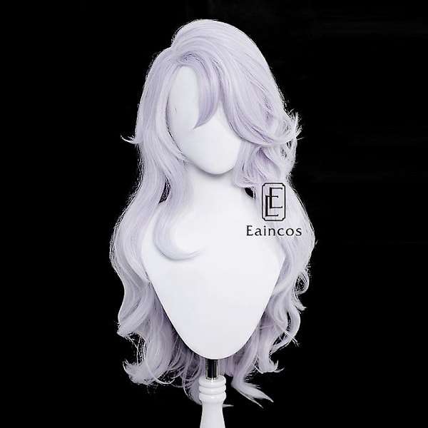 Anime Jujutsu Kaisen Gojo Satoru Kvinneversjon Cosplay Parykk 70cm Lang Halloween Karneval Parykker Varmebestandig Syntetisk Hår