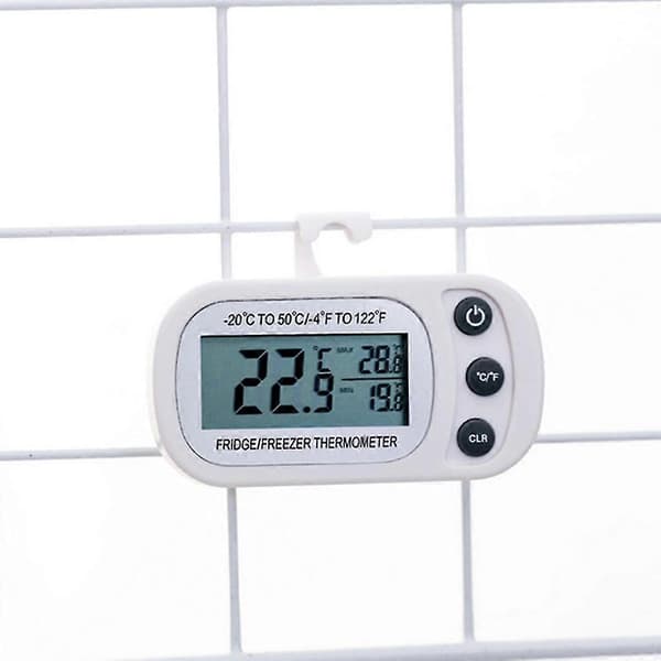 LCD Maks-Min Termometer Digitalt Termometer Temperaturmåler LCD-Skjerm
