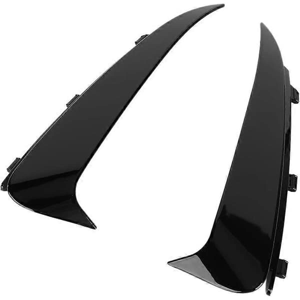 Bagkofanger Canard Flaps Spoiler Cover til Coupe Black