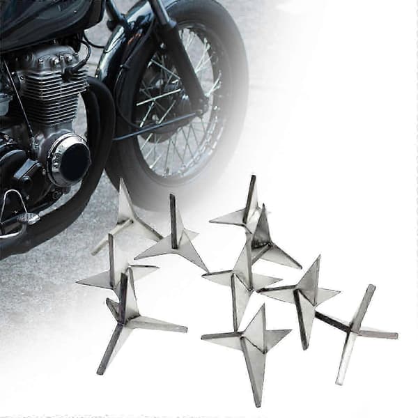 20 st Bärbara däckpunkteringsspikar för fordon - Triangelformade markspikar för bilreparation 3 cm
