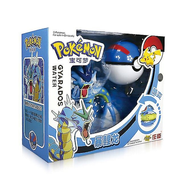 Mewtwo Leksaksset Pikachu Charmander Lunala Scroll Actionfigur Barnleksaker Tyrannosaurus Tyrannosaurus With box