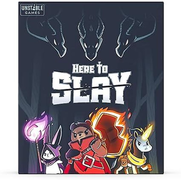 Unstable Unicorns, Here To Slay, Kortspel, Ålder 14+, 2-6 Spelare, 15-90 Minuters Speltid