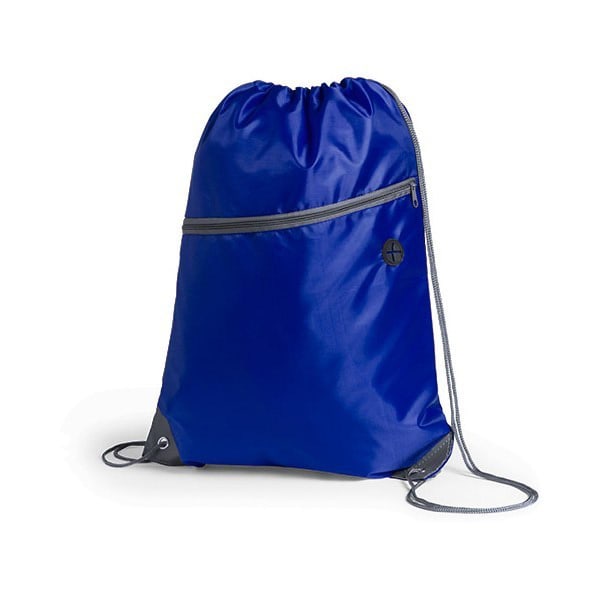 Stringryggsäck med dubbla fickor och hörlursuttag - Väska för sport, löpning, promenader Färg - Röd billig