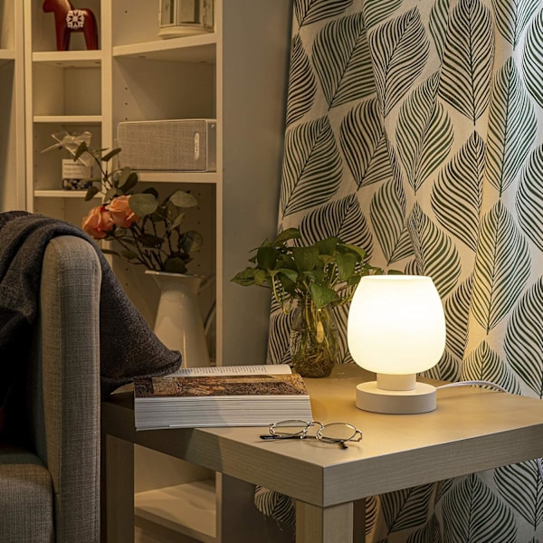 Touch Sengelampe - Moderne Lille Lampe til Soveværelse og Stue