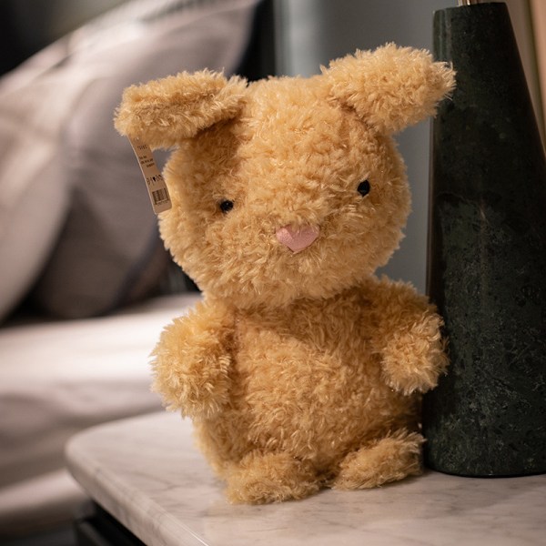 Jellycat plysdukke serie dyr capybara plysdukke dukke plyslegetøj engros 20cm curly rabbit
