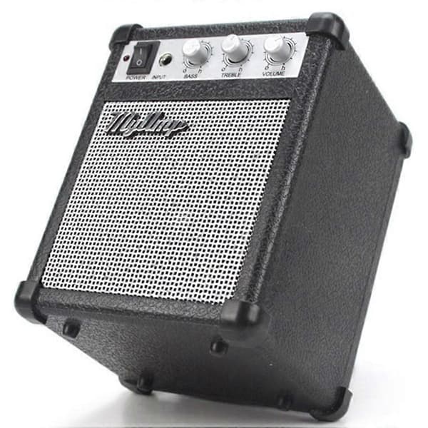 Retro Replika Gitarrförstärkare High Fidelity / My Amp Audio Portabel Högtalare / Amp Audio Mini Gitarr black