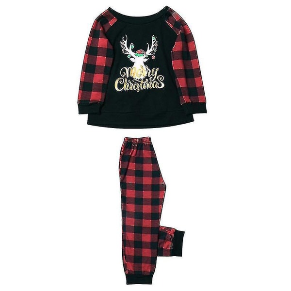 Jul Far Mamma Barn Kläder Topp+byxor Jul Pyjamas För Familj Matchande outfit Xmas Pyjamas Set Baby Romper Familj Set Baby-3-6M