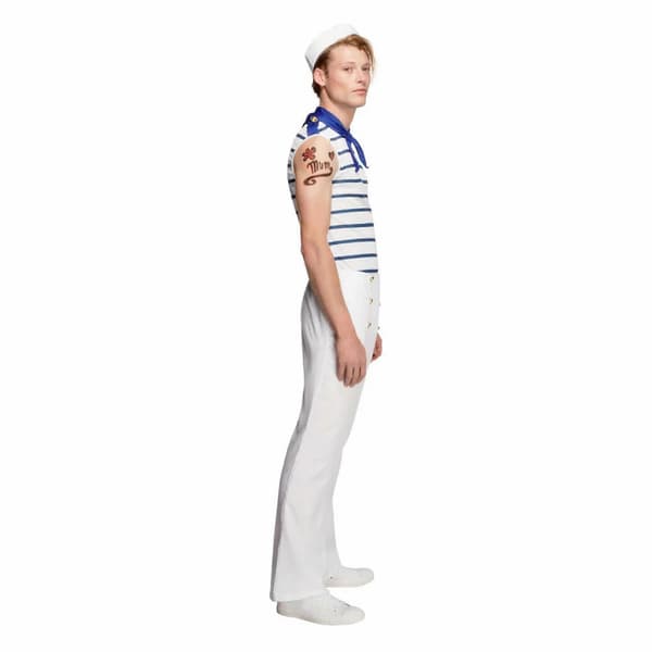 Sjømannsantrekk for menn White L