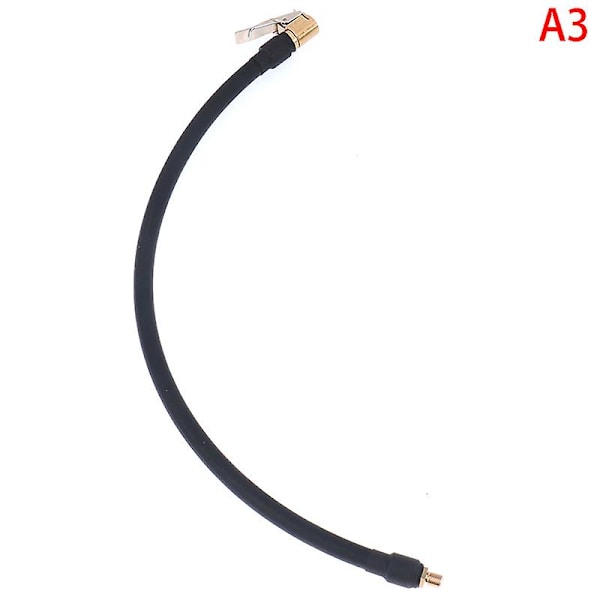 Gummislang Flexibel Däckventilsförlängningsrör Adapter för Däckpump 40CM