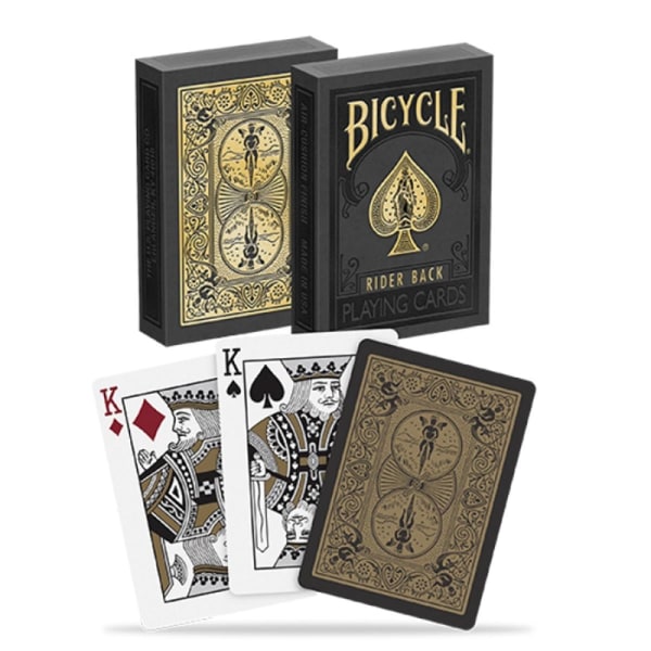 Black Gold Poker Deck Limited Edition Poker Magic Pokerspel Magic Skills Tillbehör