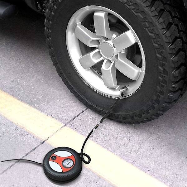 2 st Inflator Pumpslangadapter med låsande luftdäckchuck, flätad flexibel däck bärbar ventilklämma för motorcykel bil cykelrörluft