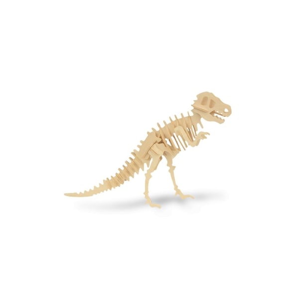 diplodocus dinosaurie skelett trä pussel