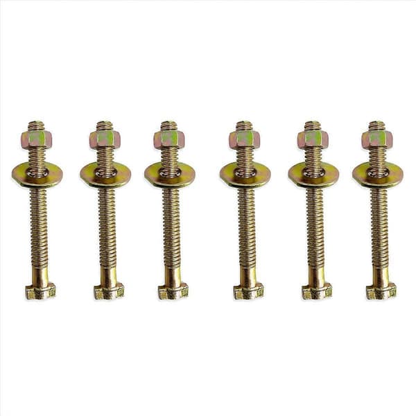 6 stk. utløserbolt bur bolt bur bolt montering for lastebil 800921 TR800921 luftfjærbrems Copper
