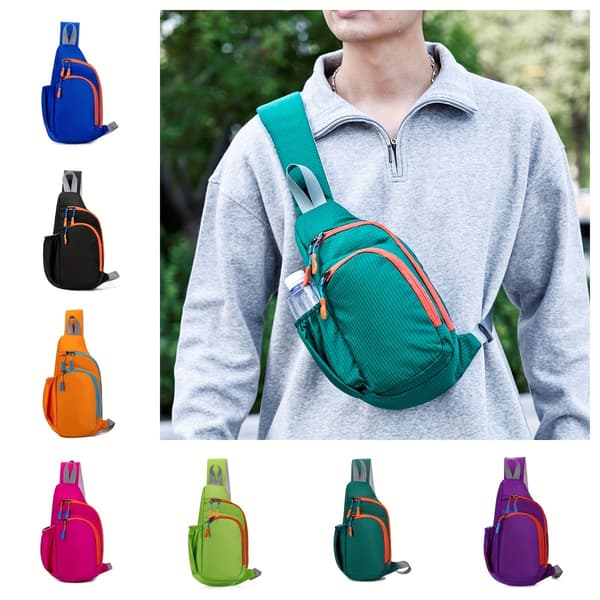 Messenger taske, let og foldbar Taro Purple