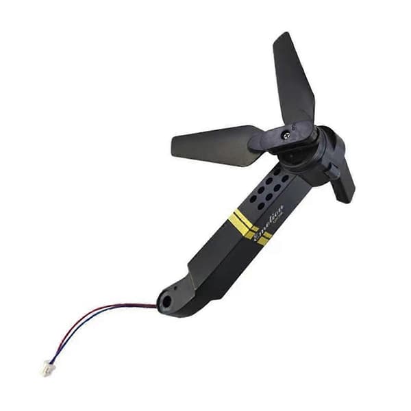 Foldbare dronearmdele propeller motor børsteløse motorer til E58/L800/JY019/S168 drone Black