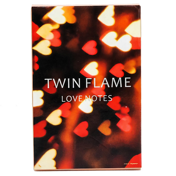 Kortspel för vuxna par - intimt dejtingspel för roliga stunder Twin Flame Love Notes