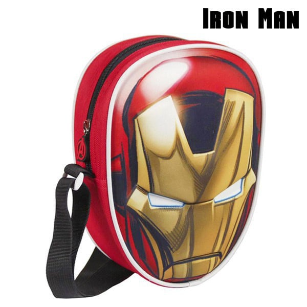 Väska i polyester och EVA 3D Iron Man (Avengers) - Skolväska för barn ryggsäck Billigt