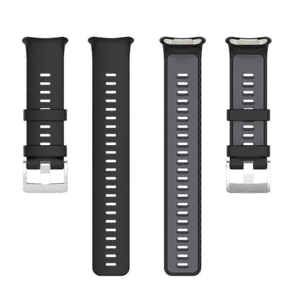 Silikone Urrem Til Polar Vantage V2 Black Grey