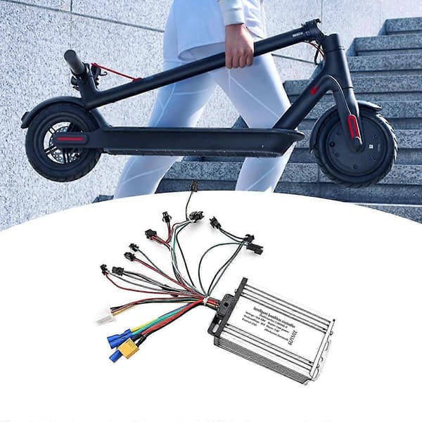 Elektrisk Scooter 36V-60V 25A Kontroller 36V 48V 52V 60V Intelligent Børsteløs Kontroller 6 Rør Uni Silver