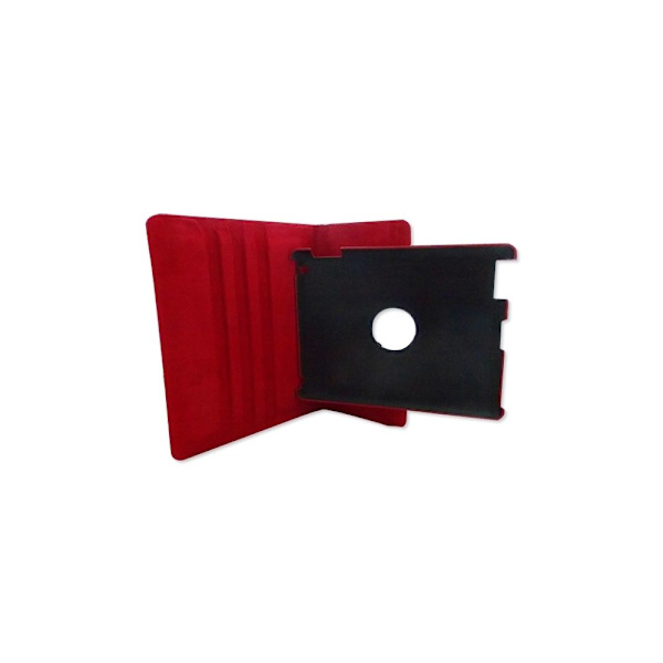 Etui til iPad med croco-finish eller glat sort croco