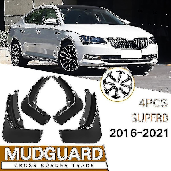 Stänkskydd För Skoda Superb 2016-2021 Stänkskärm Biltillbehör