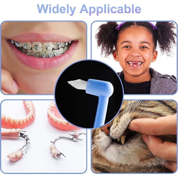 Tufttandborste Tuftad borste, 8st ändtuft avsmalnande tandborste, smala  tandborstar med mellanrum, mjuk tandborste, för ortodontiska hängslen 4270  | Fyndiq