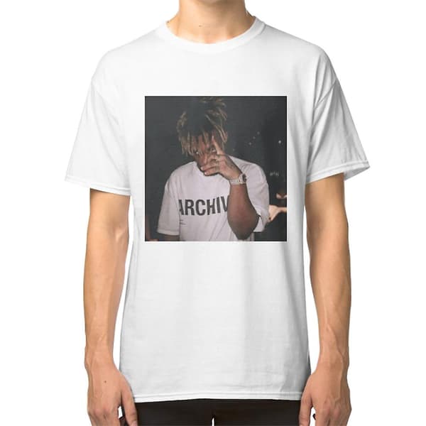 Juice Wrld T-paita white M