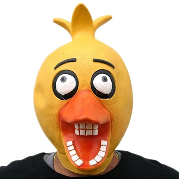 Djurmask Spel FNaF Cosplay Rolig Räv Björn Mask Barnkalas Halloween Maskerad Latex Heltäckande Ansiktsmask