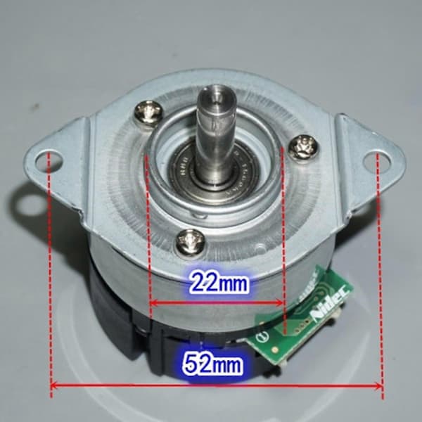 DC 9V/12V/24V 24H PWM Børsteløs Servomotor med Innebygd Drivencoder CW/CCW Reversibel