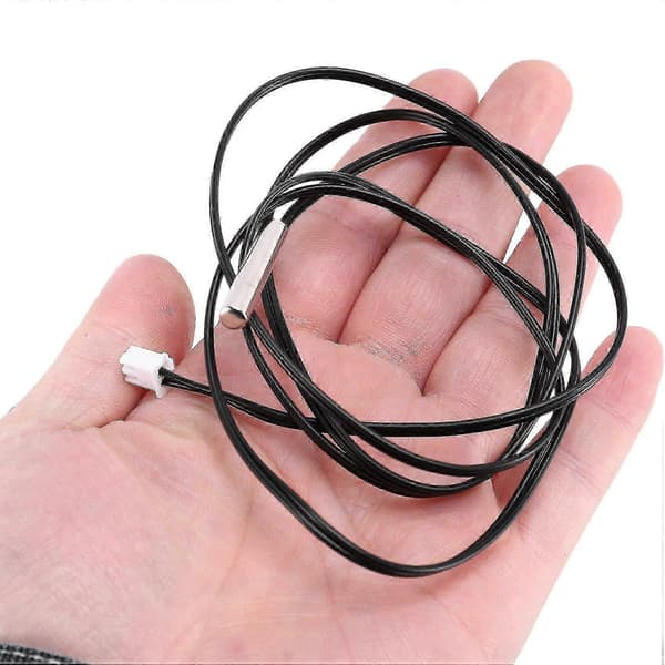 NTC 10k Ohm digital sensor for temperaturkontrollsystemer BlackSilver