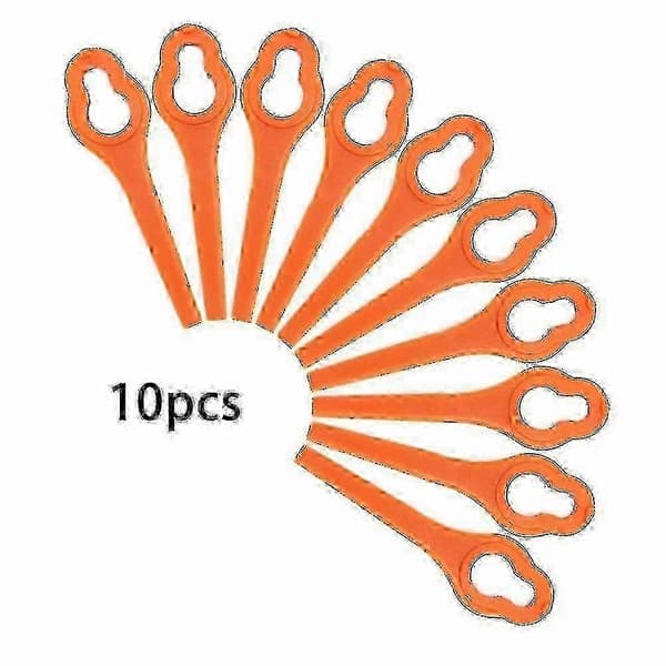 10-pack Aldi Ferrex FAR 20-1 20V/40V sladdlösa kanttrimmers med utbytesblad i plast