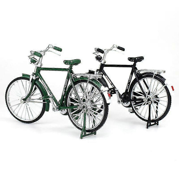 {YM}1:10 Klassisk Retro Cykelmodelpynt i Legering
