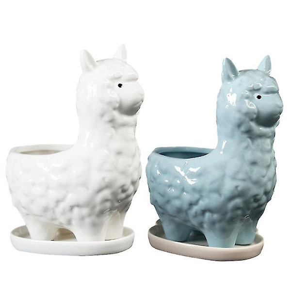 2 stk. Alpaca Blomsterpotte