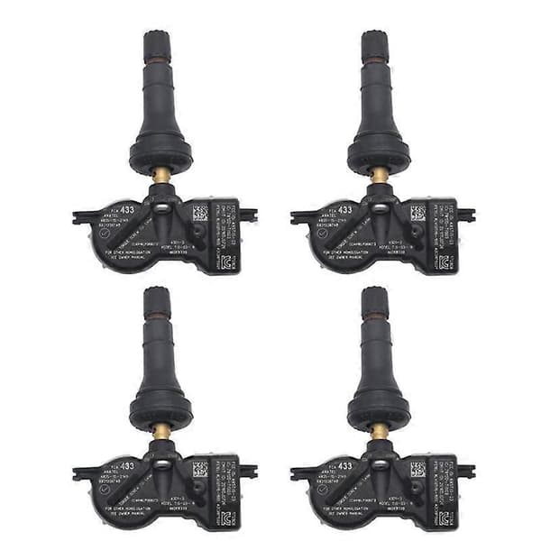 TIL 2018-2024 JEEP COMPASS TPMS 433MHz DÆKTRYKSSENSOR TPMS JEEP DÆK LUFTTRYKSSENSOR 68313387AB 68313387AA Black