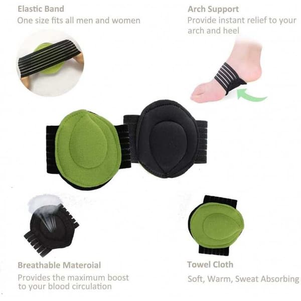 Hallux Valgus Stödkuddar Svart black