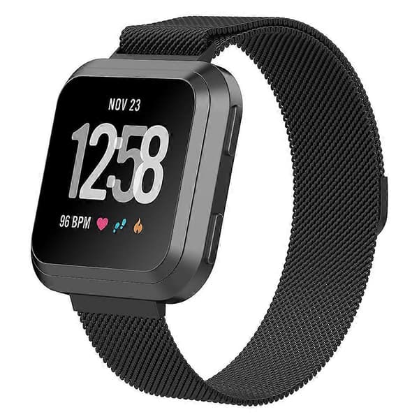 For Fitbit Versa 2 / Fitbit Versa / Fitbit Versa Lite Rem Black