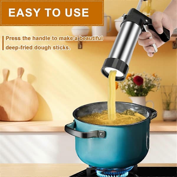 Churrera Churro Maskine Rustfrit Stål Churro Maker Kit