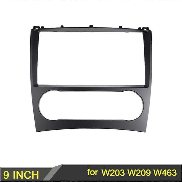 9-tums bilramfästen för C-klass W203/W203 Black