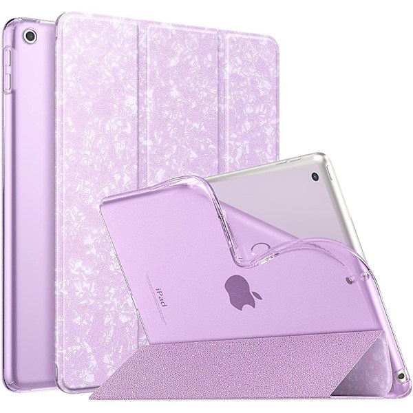 Wekity iPad 10.2 Fodral för iPad 9:e Generationen 2021 Mjuk Matt Baksida Slim Fodral med Ställ, Auto Wake/Sleep