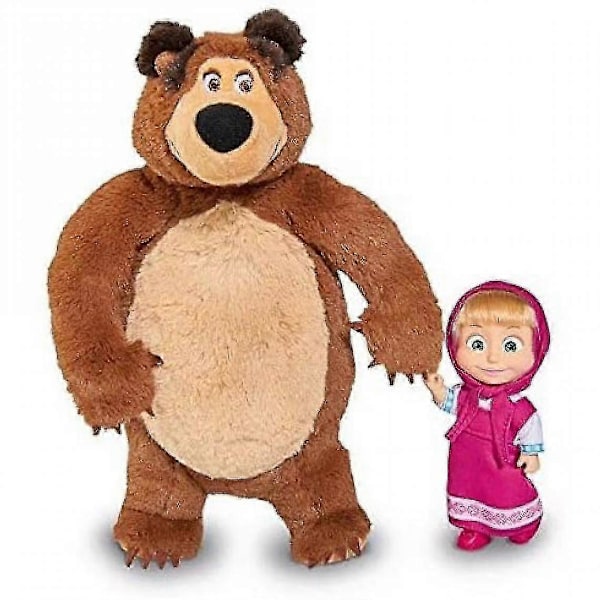 Marsh docka 12cm och Björn 25cm, Nylon/a