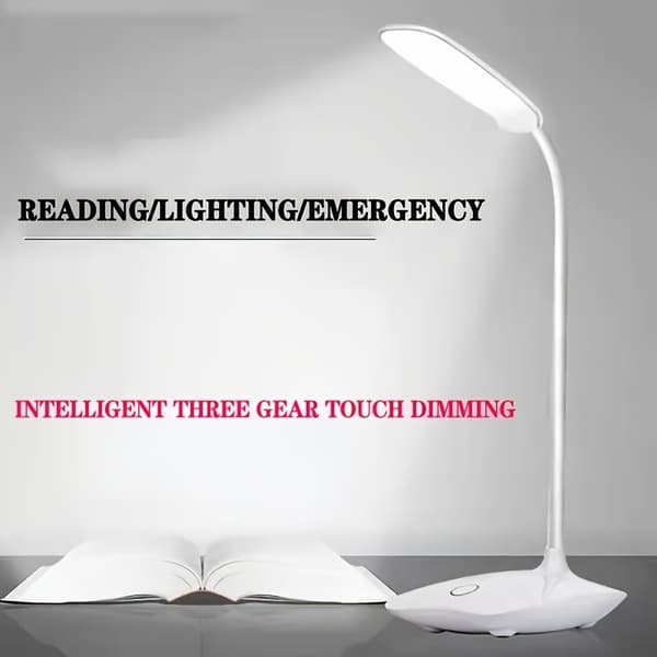 [Øyebeskyttelse LED Lampe] LED Skrivebordslampe | Øyebeskyttelse, USB-lading Blue