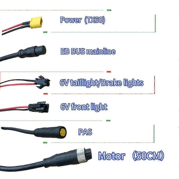 Til G062 Hub Motor 48V 30A 1000W Controller UART Ebike Motor Controller Udskiftning Elektrisk Cykel Tilbehør As Shown